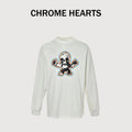 Chrome Hearts CH Skull Character Figure Print Long-Sleeve – White – Unisex  CW-326-150