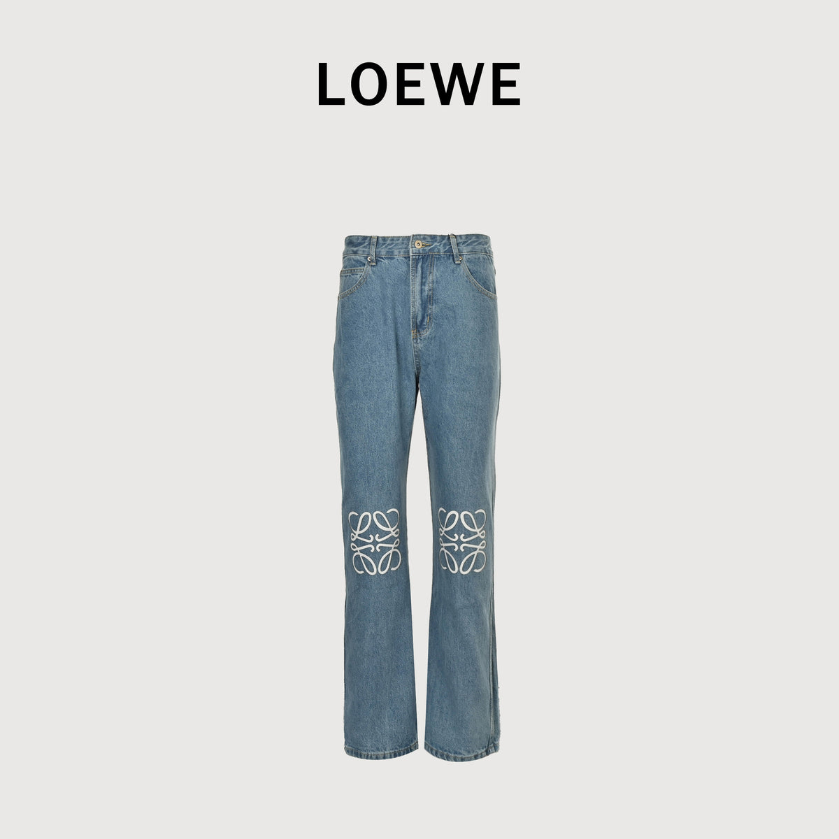 Loewe Anagram Japanese Selvedge Denim Jeans – Unisex R5200823