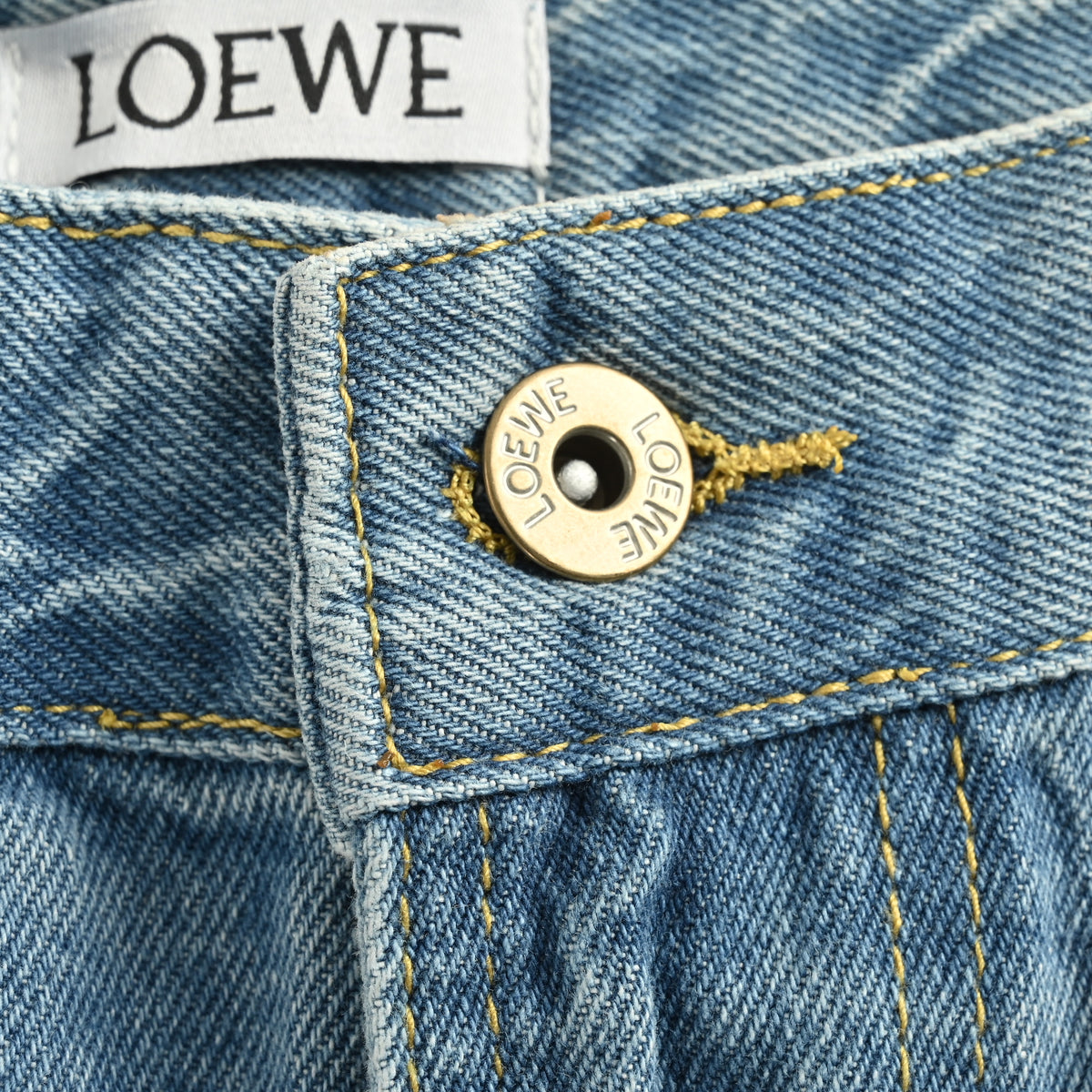 Loewe Anagram Japanese Selvedge Denim Jeans – Unisex R5200823