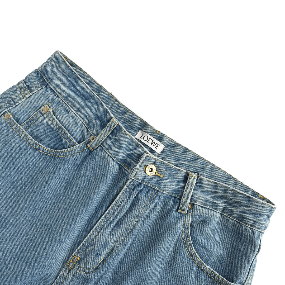 Loewe Anagram Japanese Selvedge Denim Jeans – Unisex R5200823