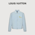 Louis Vuitton LV 26SS Blooming Floral Embroidery Denim Jacket – Sky Blue – Unisex HH7600905