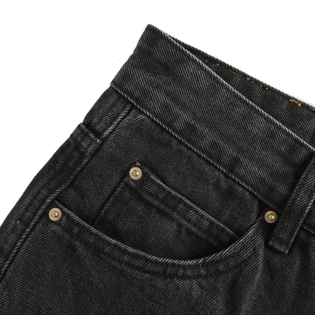 Loewe Anagram Japanese Selvedge Denim Jeans – Black – Unisex  R5200823-BLK
