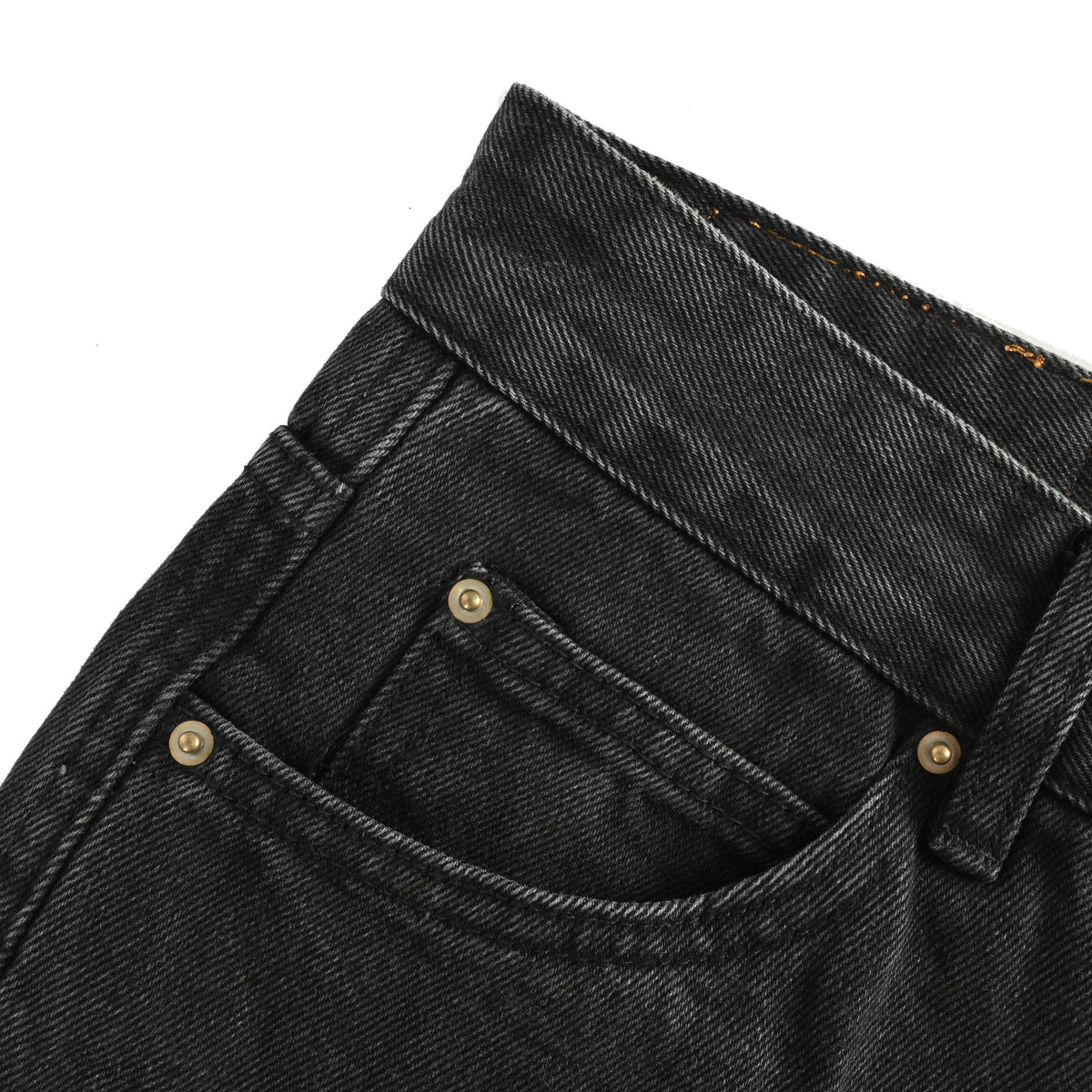 Loewe Anagram Japanese Selvedge Denim Jeans – Black – Unisex  R5200823-BLK