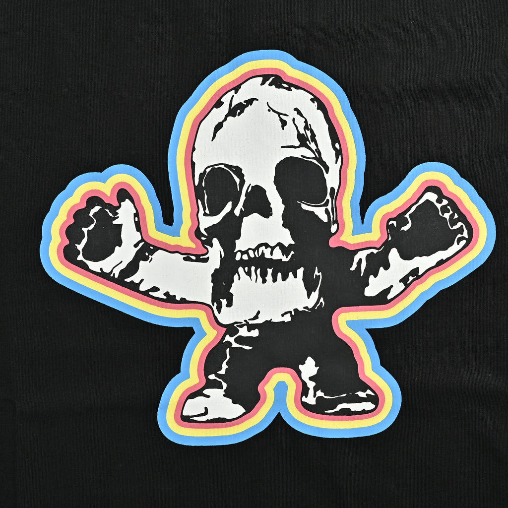Chrome Hearts CH Skull Character Figure Print Long-Sleeve – Black – Unisex CH-008114