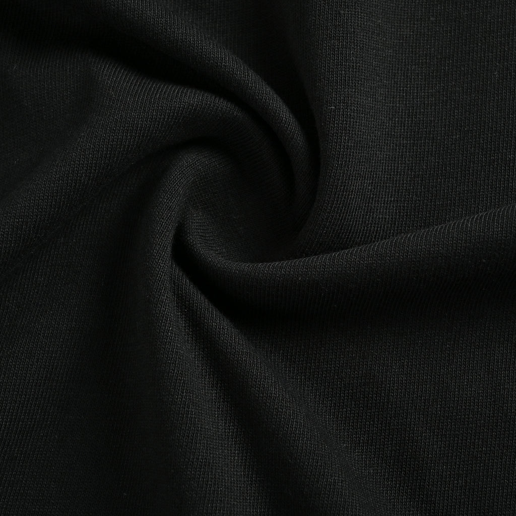 Loewe FW26 LOEWE Letter-Collar Drop-Shoulder Cotton Turtleneck – BlackS359Y23XBC-1100