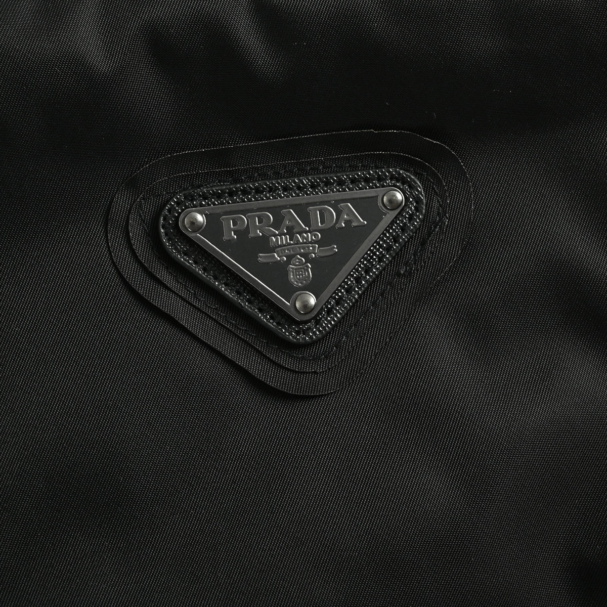 Prada Back Triangle-Logo High-Collar Jacket – Black – Men’sYS8400911