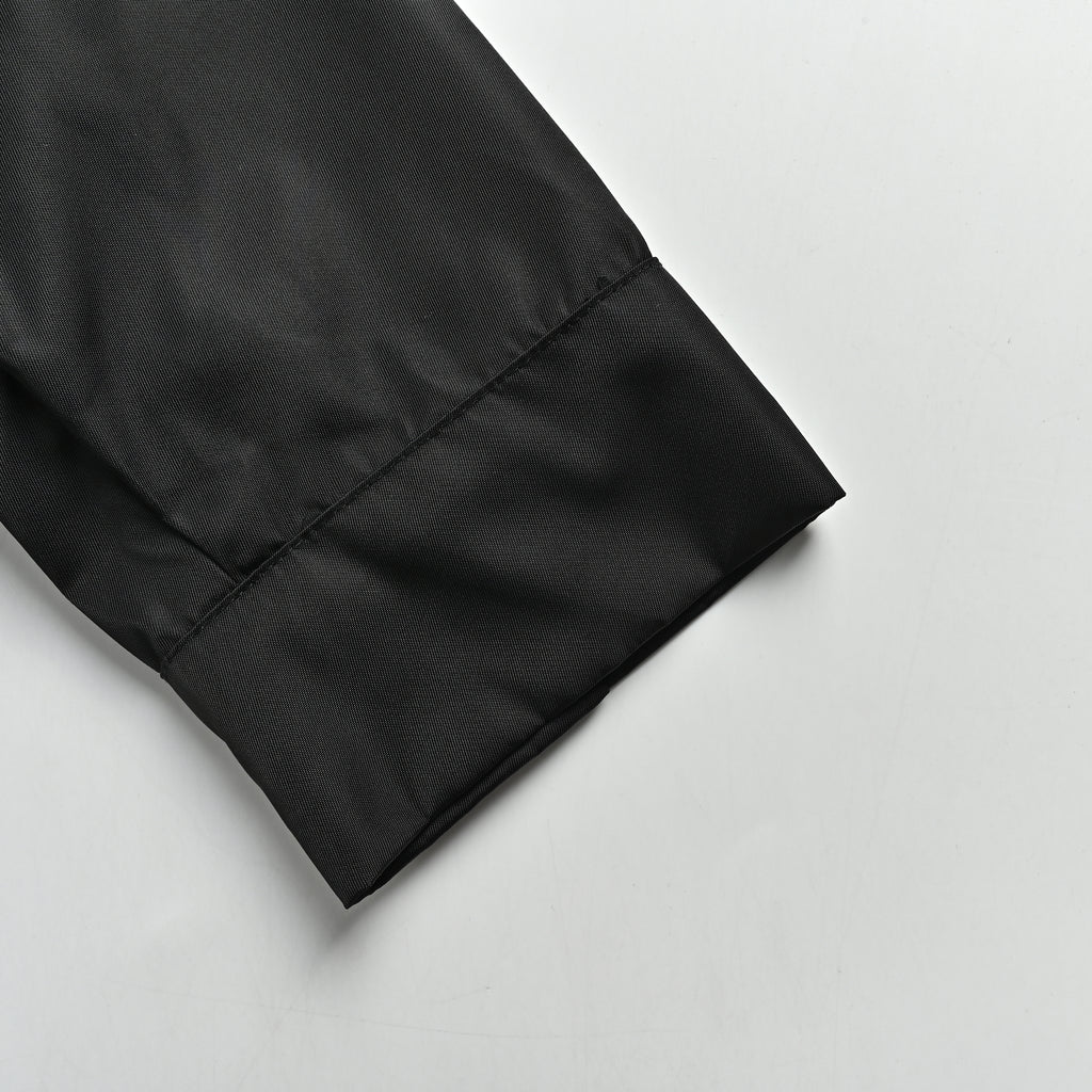 Prada Back Triangle-Logo High-Collar Jacket – Black – Men’sYS8400911