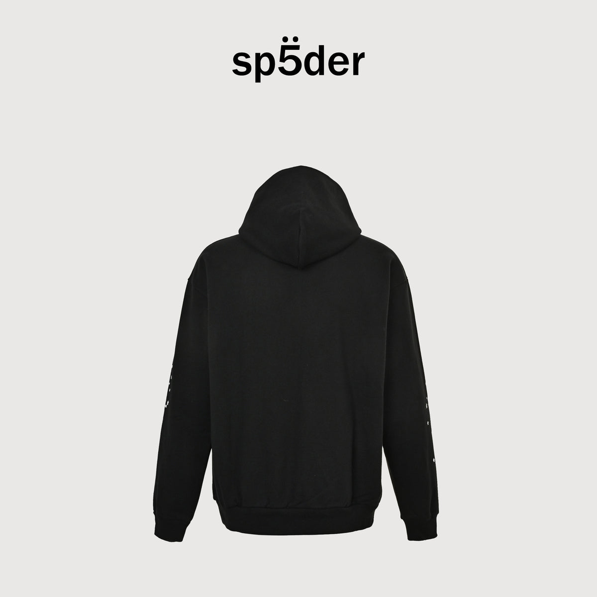 SP5DER Spider-Web Puff Print Hoodie – Black – Unisex SP5-OGWBLK-HD