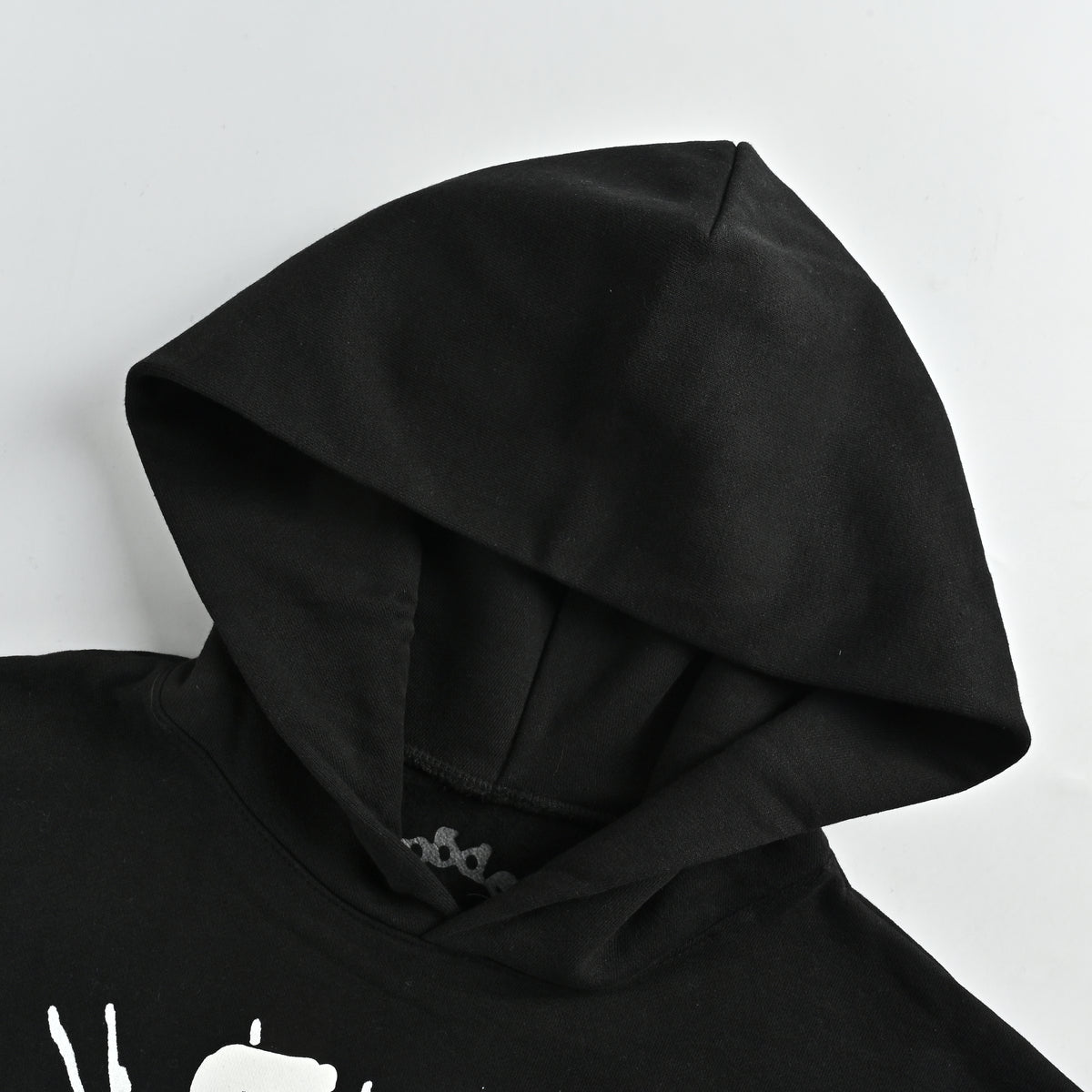 SP5DER Spider-Web Puff Print Hoodie – Black – Unisex SP5-OGWBLK-HD