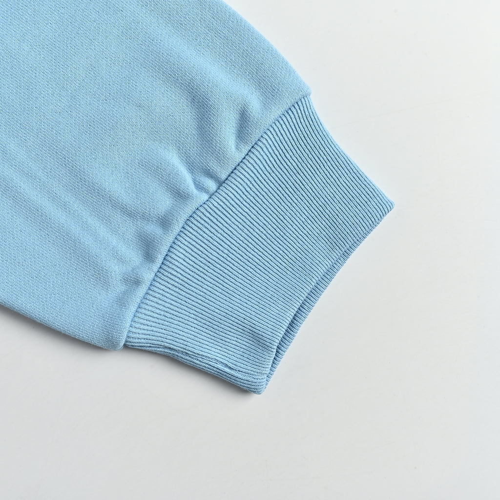 SP5DER Spider-Web Puff Print Hoodie – Sky Blue – Unisex SP5-XHDS-0058