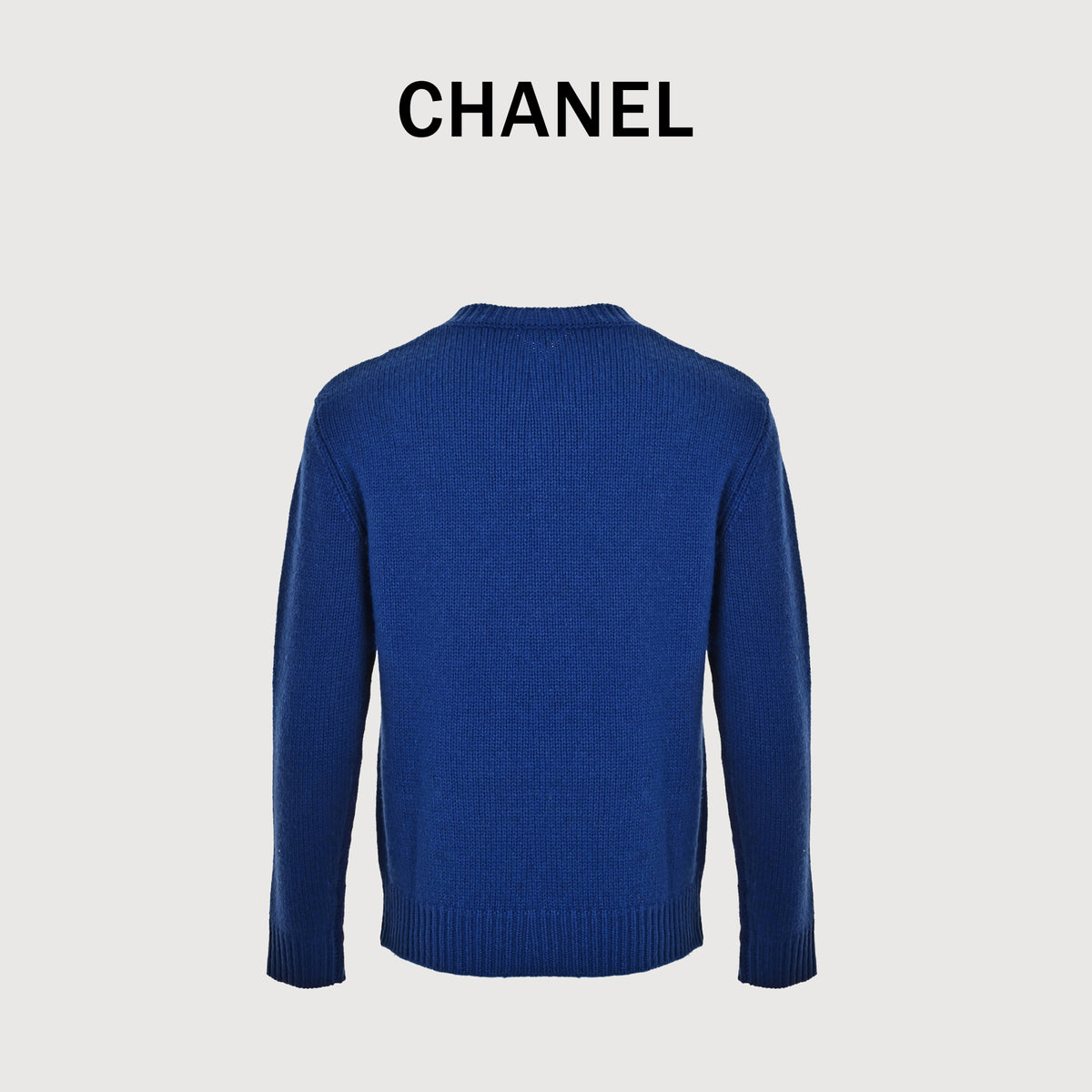 Chanel 26A Métiers d’Art Double-C Superman Jacquard Crewneck – Royal Blue – UnisexP82471-K11923-UA547