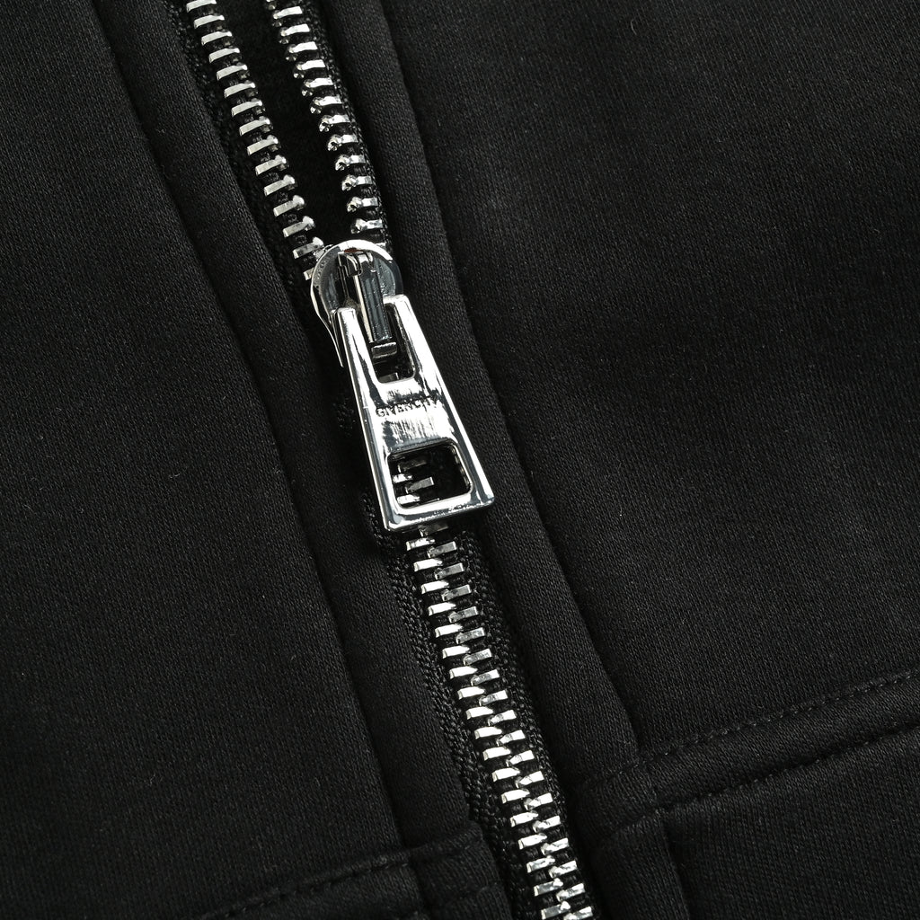 Givenchy FW25 Couture-Stitch Zip Hoodie – Black – Men’s BMJ0P53YSY-930