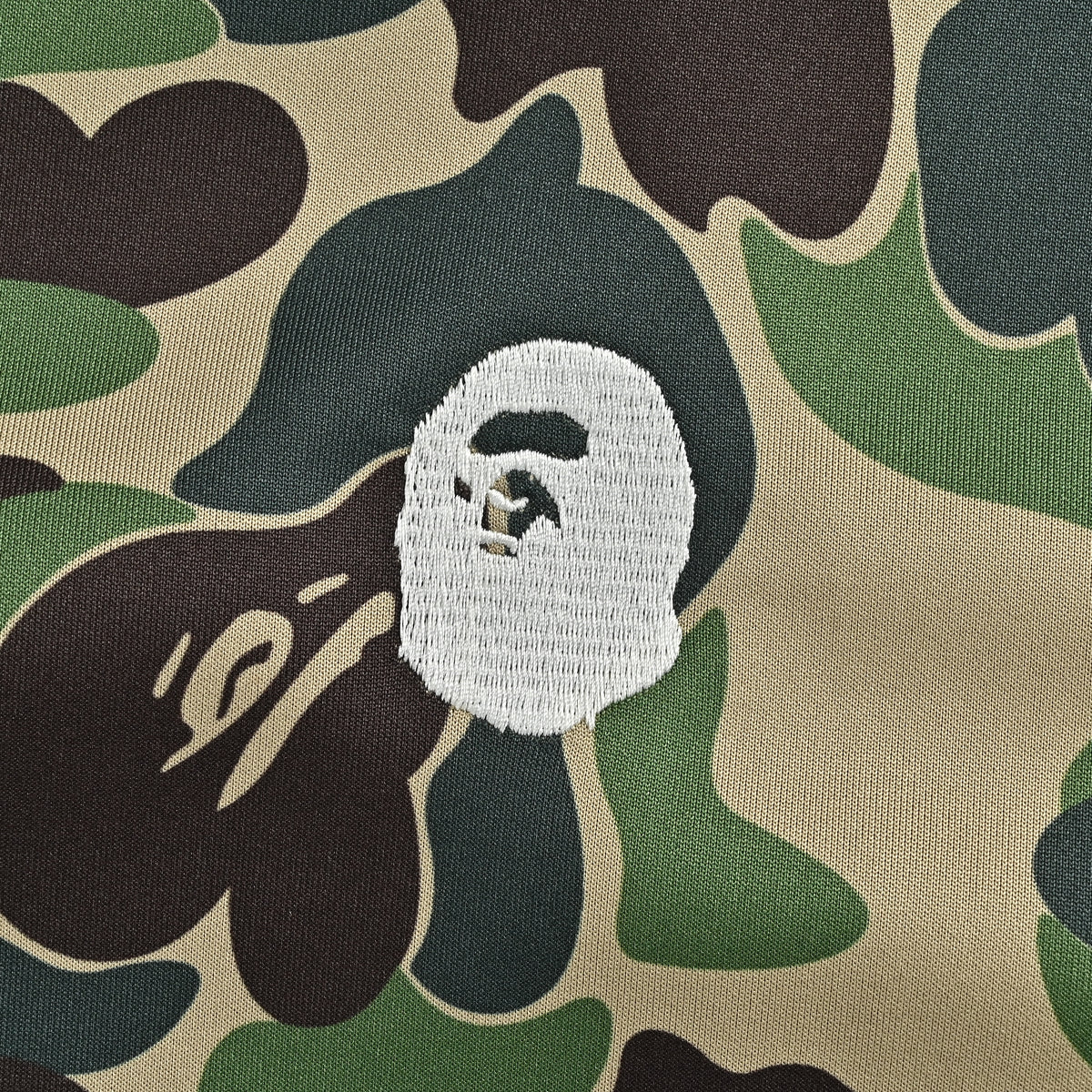 Adidas Originals × BAPE Shark Track Hoodie Jacket – ABC Camo Green KF4916