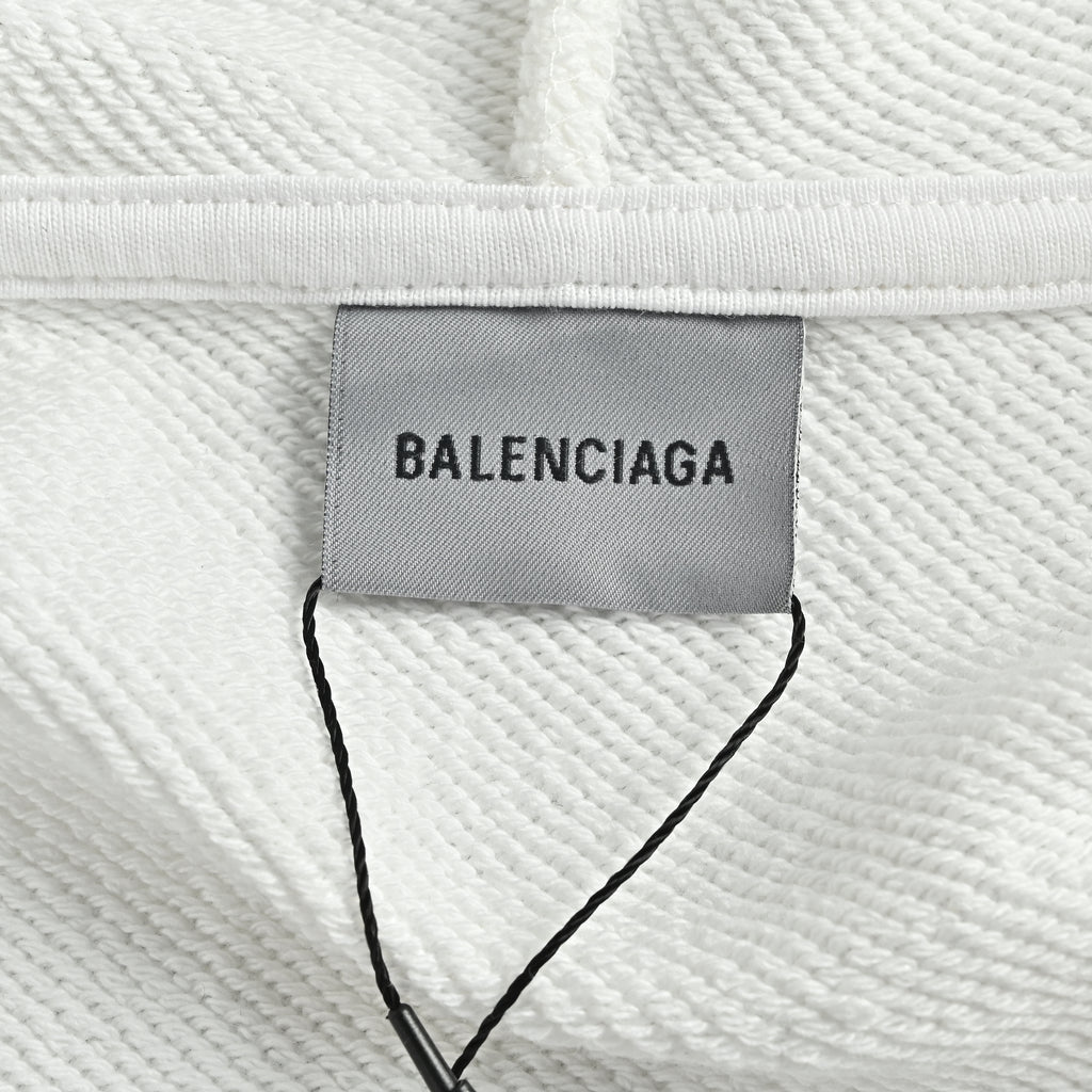 Balenciaga SS26 Holiday Zip Hoodie – Off-White – Women’s A0017WTUVT39000