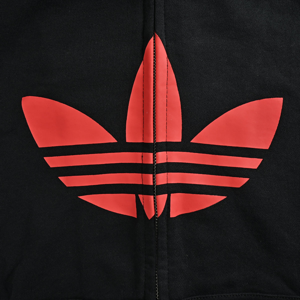 Adidas Originals × BAPE SS25 Shark Track Hoodie Jacket – Black / Red JN7119