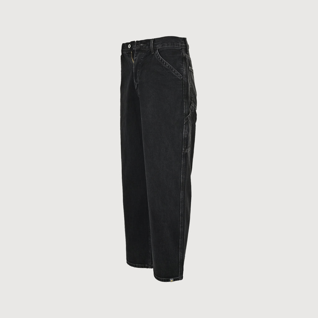 Levi’s Silver Tab Baggy Carpenter Denim Jeans – Black Snow Wash – Unisex YS6400328