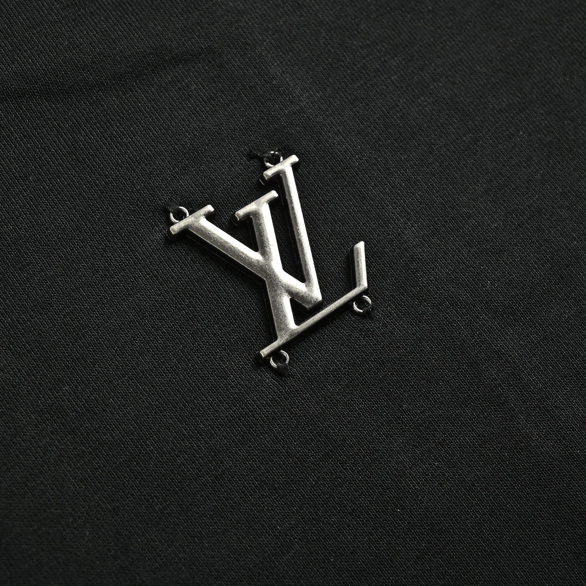 Louis Vuitton LV Metal Logo Zip-Through Hoodie Jacket – Black – Unisex