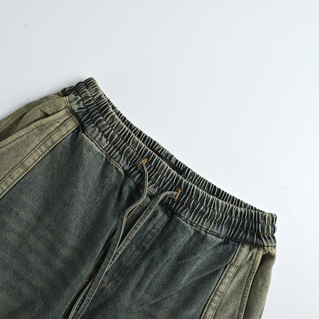 AMIRI Five-Star Embroidered Washed Wide-Leg Denim Jeans – Unisex NP5600617