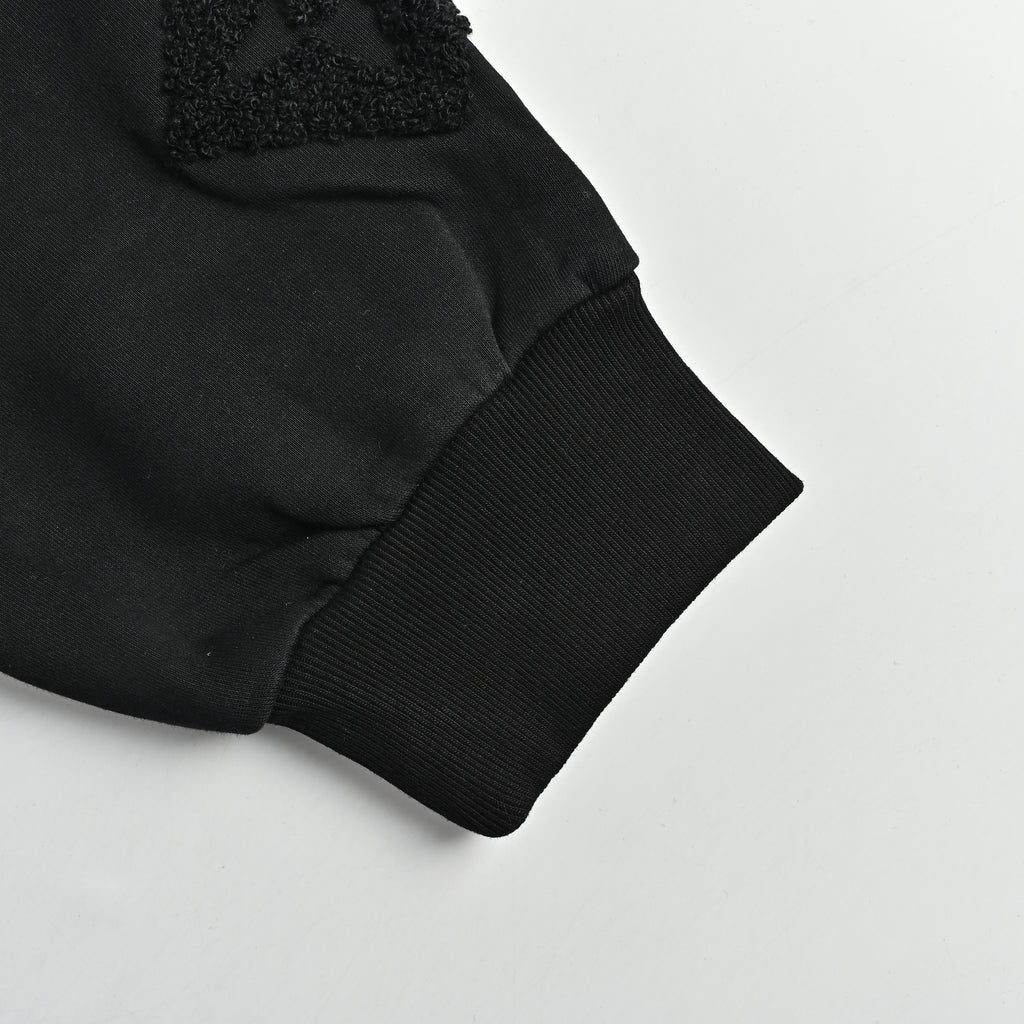Louis Vuitton LV All-Over Monogram Towel Embroidery Zip-Through Hoodie Jacket – Black – Unisex SG6000904-BLK