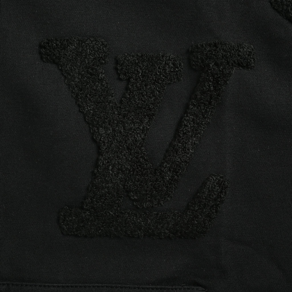 Louis Vuitton LV All-Over Monogram Towel Embroidery Zip-Through Hoodie Jacket – Black – Unisex SG6000904-BLK