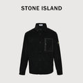 Stone Island Sleeve Badge Chest-Pocket Corduroy Shirt-Jacket – Black – UnisexL2S151200016S0212V0029