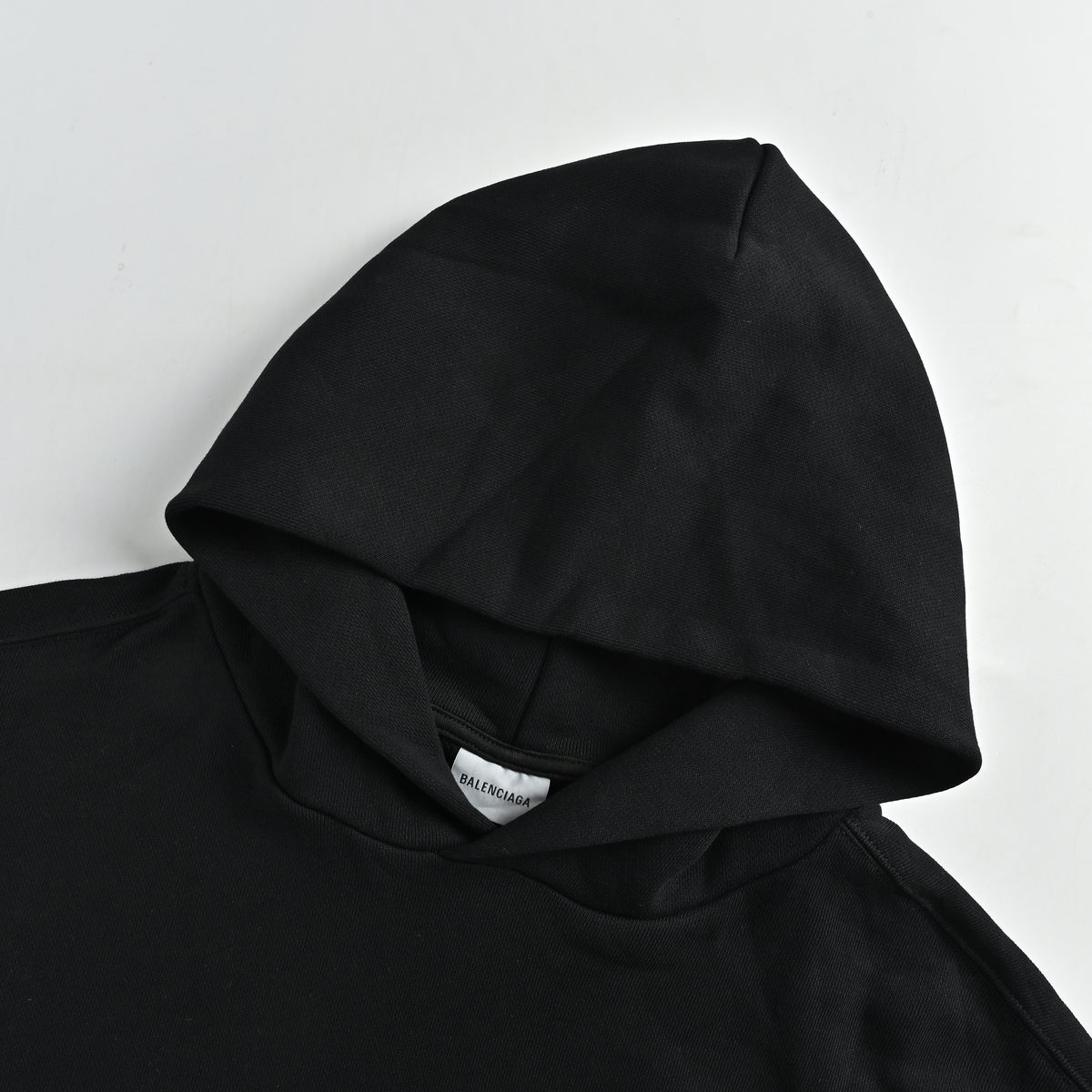 Balenciaga SS26 BLCG 3B Dissolve-Print Pullover Hoodie – Black/Pink – Men’s871956TUVJ91000