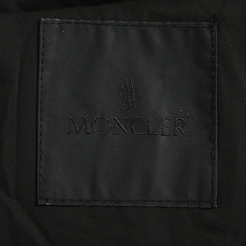 Moncler MC Badge Zip-Pocket Concealed-Hood Vest – Black – UnisexL10911A0016753A5E999