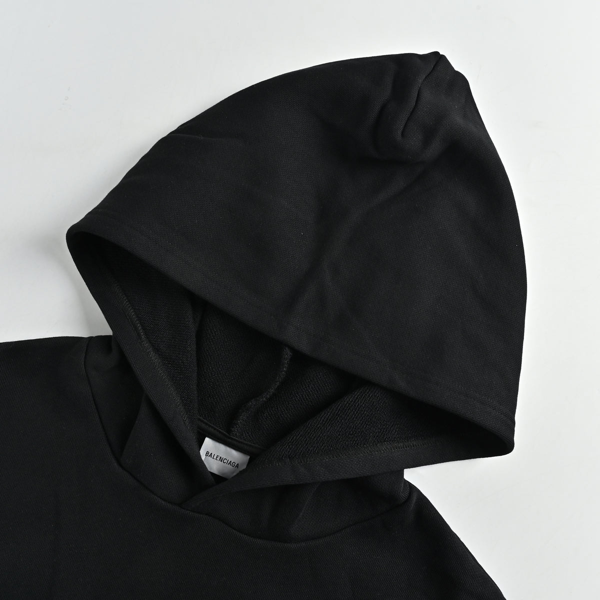Balenciaga BLCG Loop Series Ring-Embroidery Pullover Hoodie – Black – Men’s NP5400911