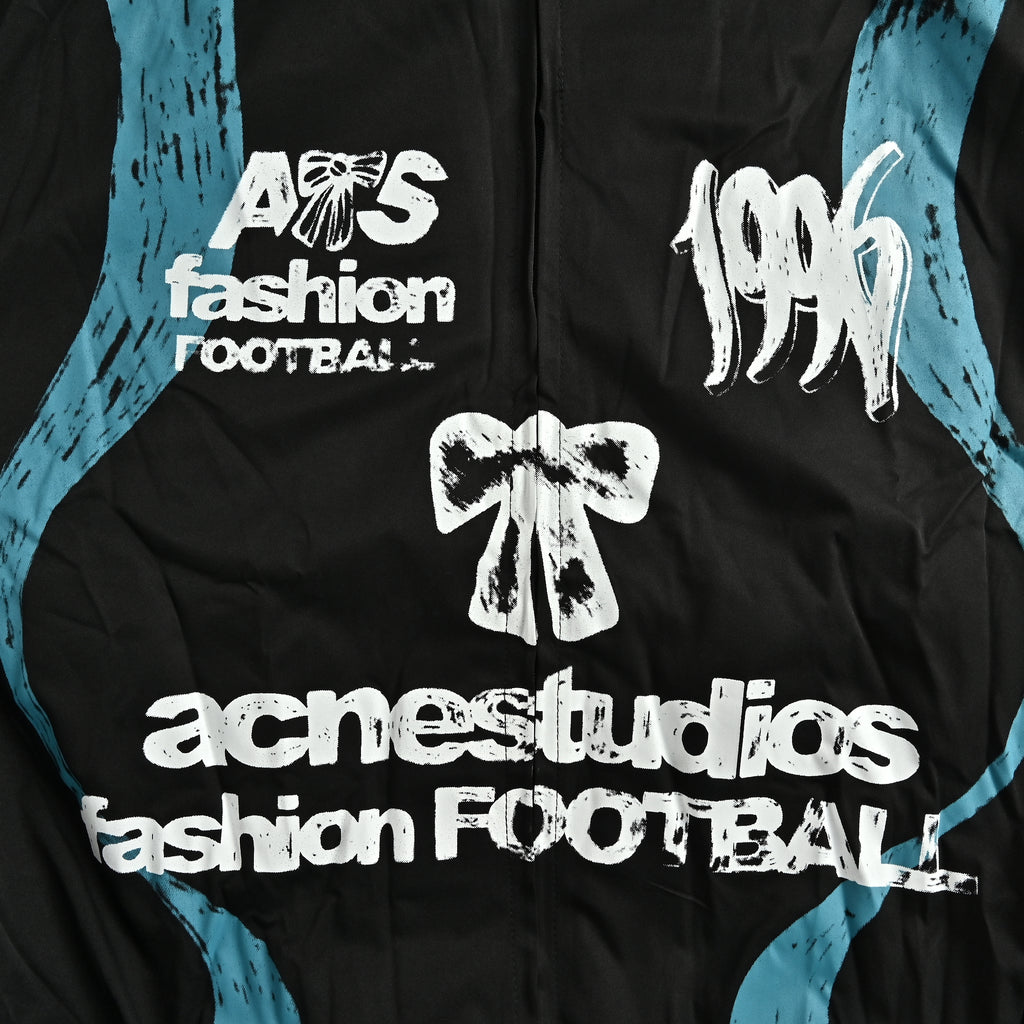 Acne Studios World Cup Butterfly Graffiti Stand-Collar Jacket – Black – Unisex NP5600911