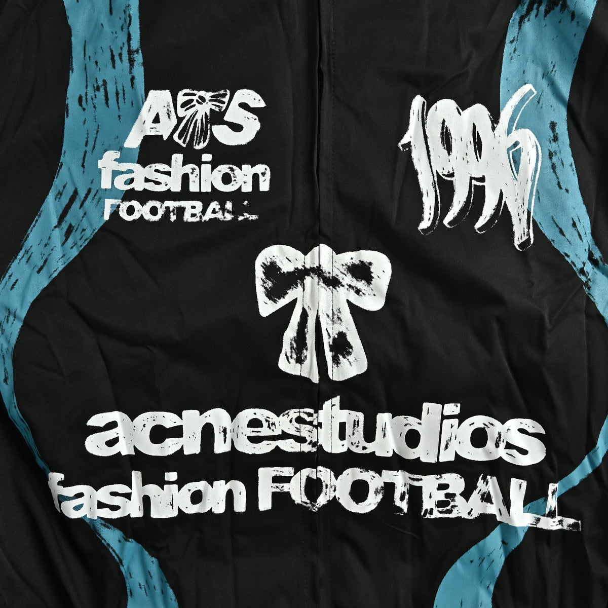 Acne Studios World Cup Butterfly Graffiti Stand-Collar Jacket – Black – Unisex NP5600911