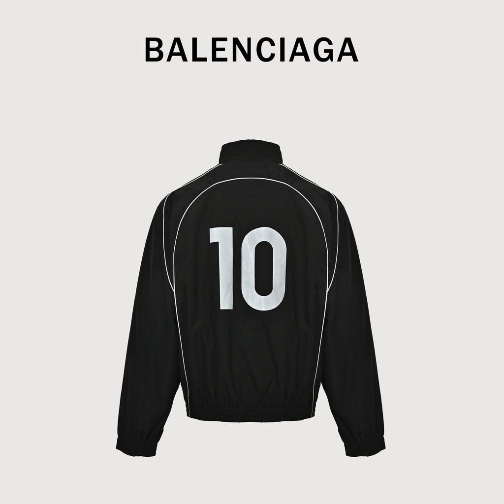 Balenciaga BLCG Crown Patch Raglan Track Jacket – Unisex  HH6400905