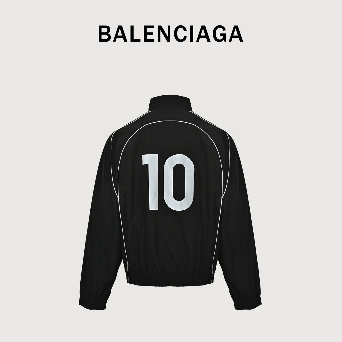 Balenciaga BLCG Crown Patch Raglan Track Jacket – Unisex  HH6400905