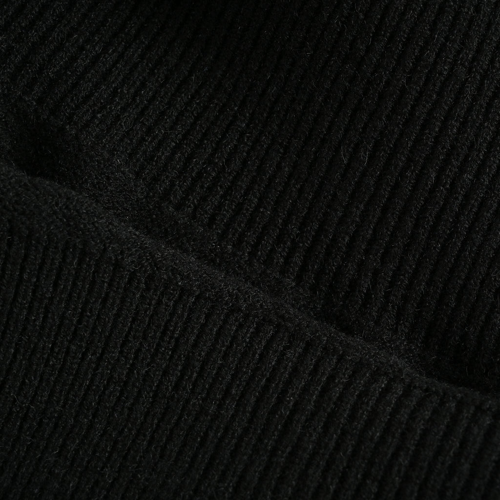 Brunello Cucinelli 100% Cashmere Zip Stand-Collar Cardigan – Black M2200106CH101