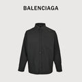 Balenciaga BLCG Classic Back-Print Shirt-Jacket – Black – Unisex NP5200905