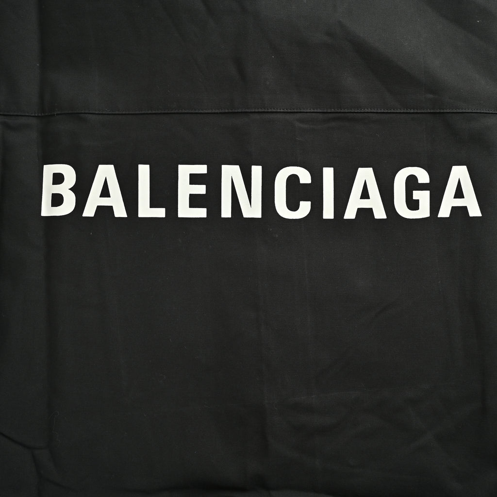 Balenciaga BLCG Classic Back-Print Shirt-Jacket – Black – Unisex NP5200905