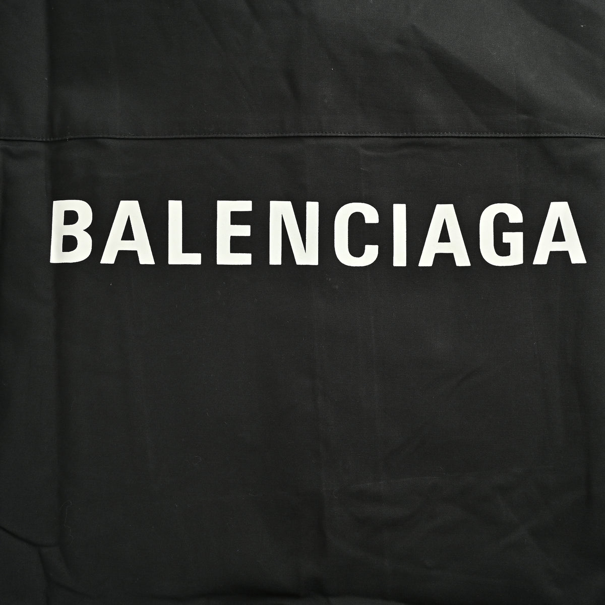 Balenciaga BLCG Classic Back-Print Shirt-Jacket – Black – Unisex NP5200905