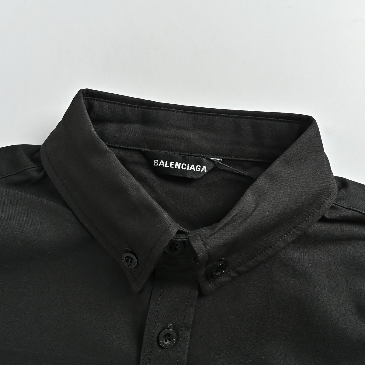 Balenciaga BLCG Classic Back-Print Shirt-Jacket – Black – Unisex NP5200905