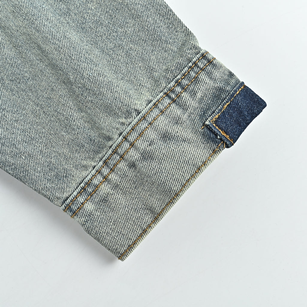 Louis Vuitton Monogram Patch Skate Denim Shirt Jacket – Unisex R6000819
