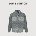 Louis Vuitton LV Monogram Full-Print Jacquard Denim Jacket – Grey – UnisexSG6000911