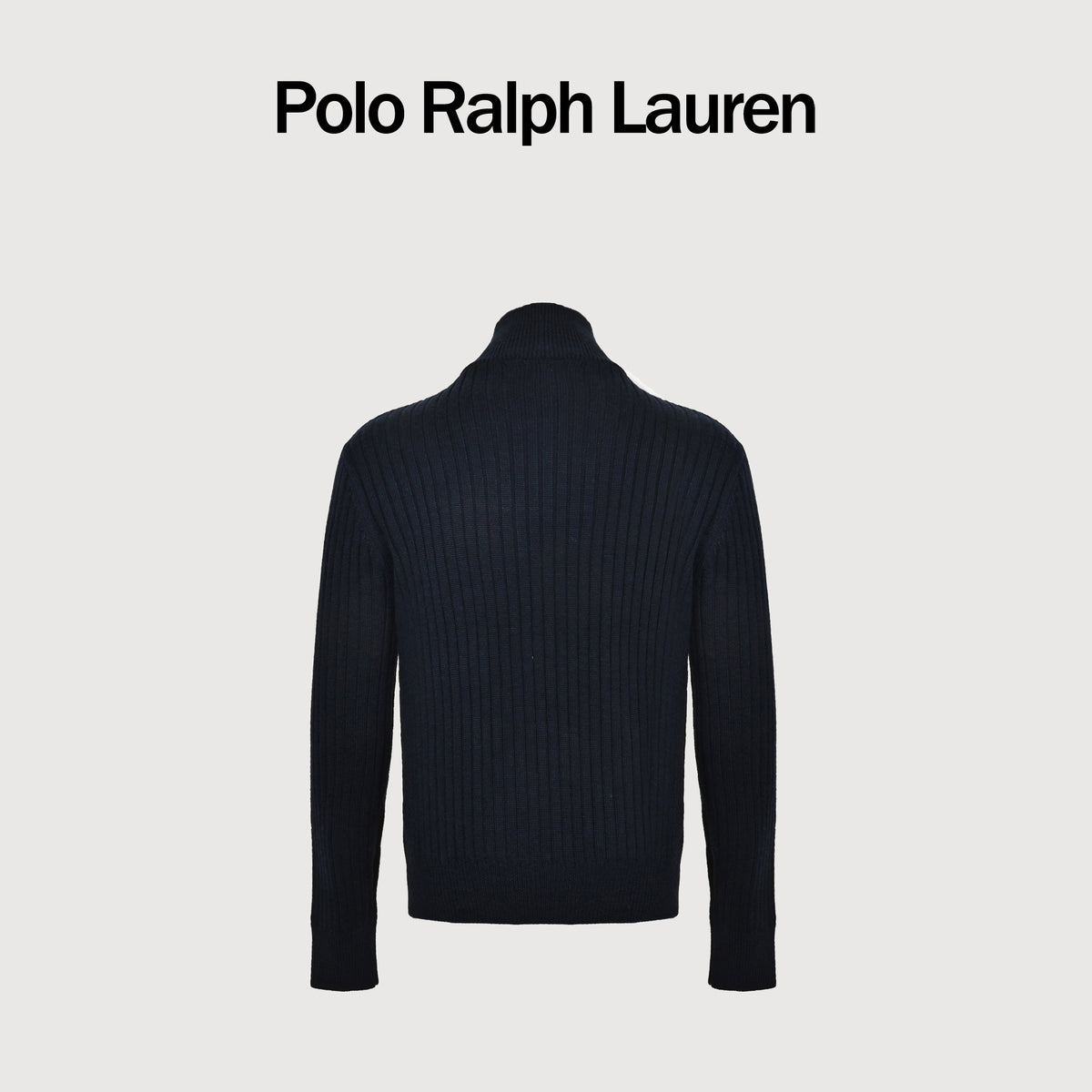 Ralph Lauren Polo Pony Quarter-Zip Mock-Neck Sweater – Blue – Men’s MNPOSWE16822310-400
