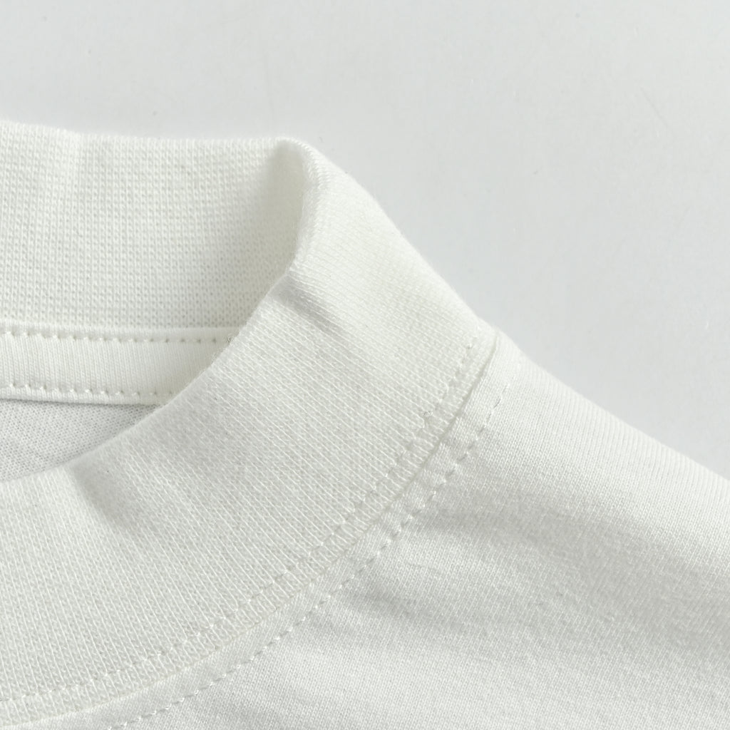 Balenciaga FW26 Rainbow Chalk-Effect Logo Long-Sleeve T-Shirt – WhiteA009CTTVVK99000