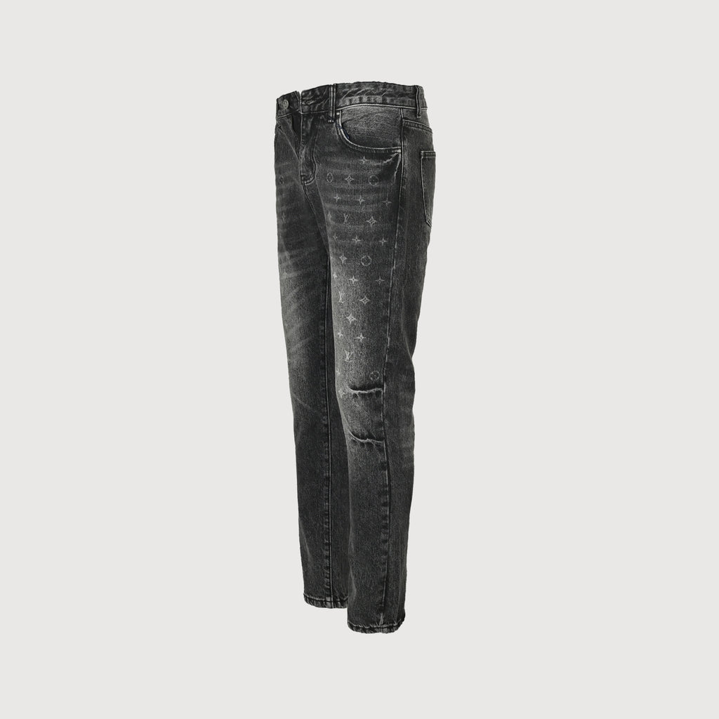 Louis Vuitton Western Rear-Pocket Heavy-Wash Slim Denim Jeans – Unisex  XM5200103