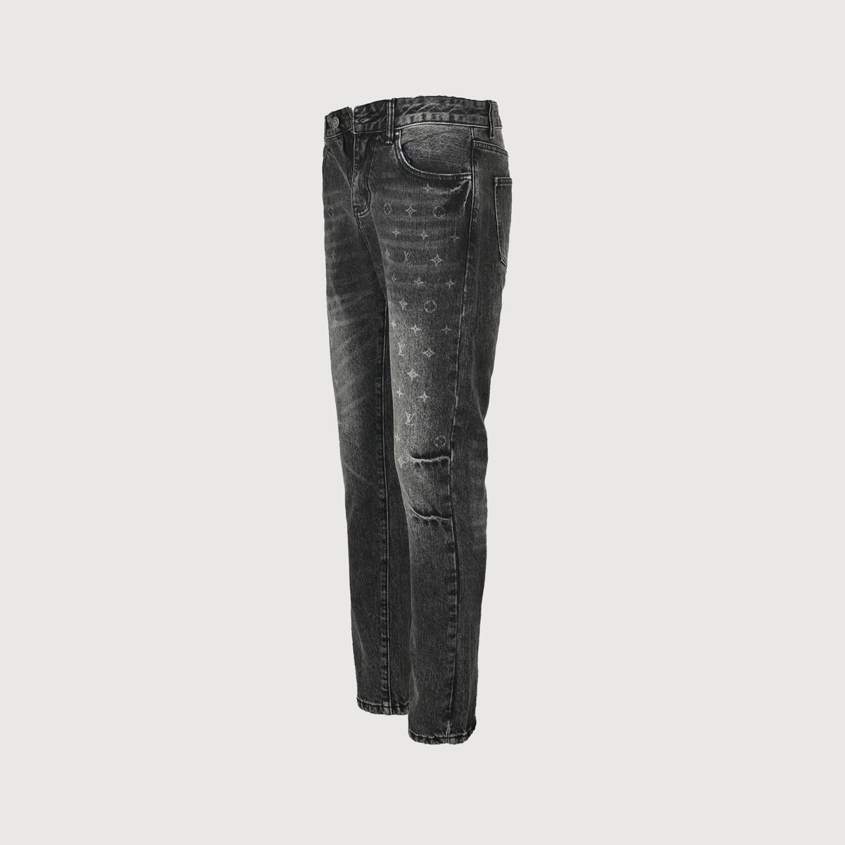 Louis Vuitton Western Rear-Pocket Heavy-Wash Slim Denim Jeans – Unisex  XM5200103