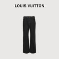 LV 24FW Shadow Check Straight-Leg Skate Denim Jeans – Unisex TS7200829