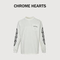 Chrome Hearts CH Large Dagger & Gothic Text Print Long-Sleeve – White – Unisex  CH-035073040