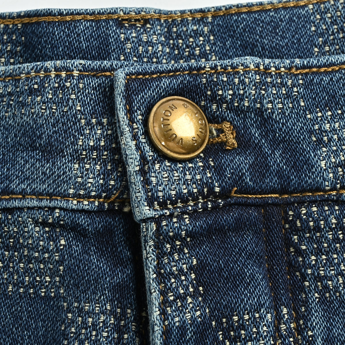 Louis Vuitton LV Damier Checkerboard Skate Denim Jeans – Unisex  NP6200514