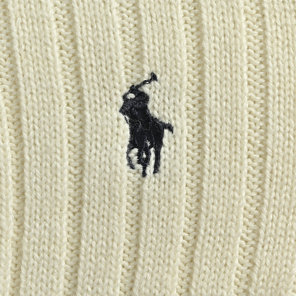 Ralph Lauren Polo Pony Quarter-Zip Mock-Neck Sweater – Cream – Men’s MNPOSWE16822304-101