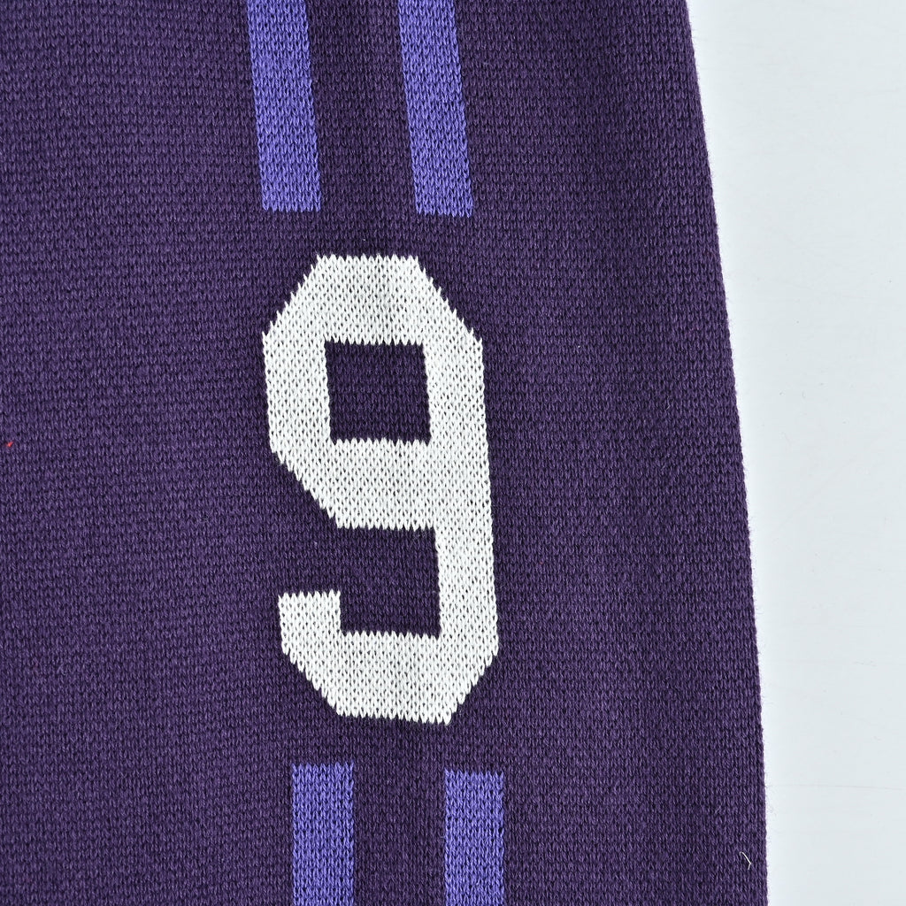 Supreme x Umbro SS25 Club-Inspired Zip Stand-Collar Knit Jacket – Purple/NavySUP-SS25-236