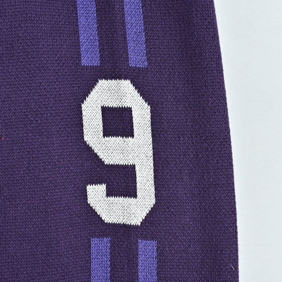 Supreme x Umbro SS25 Club-Inspired Zip Stand-Collar Knit Jacket – Purple/NavySUP-SS25-236