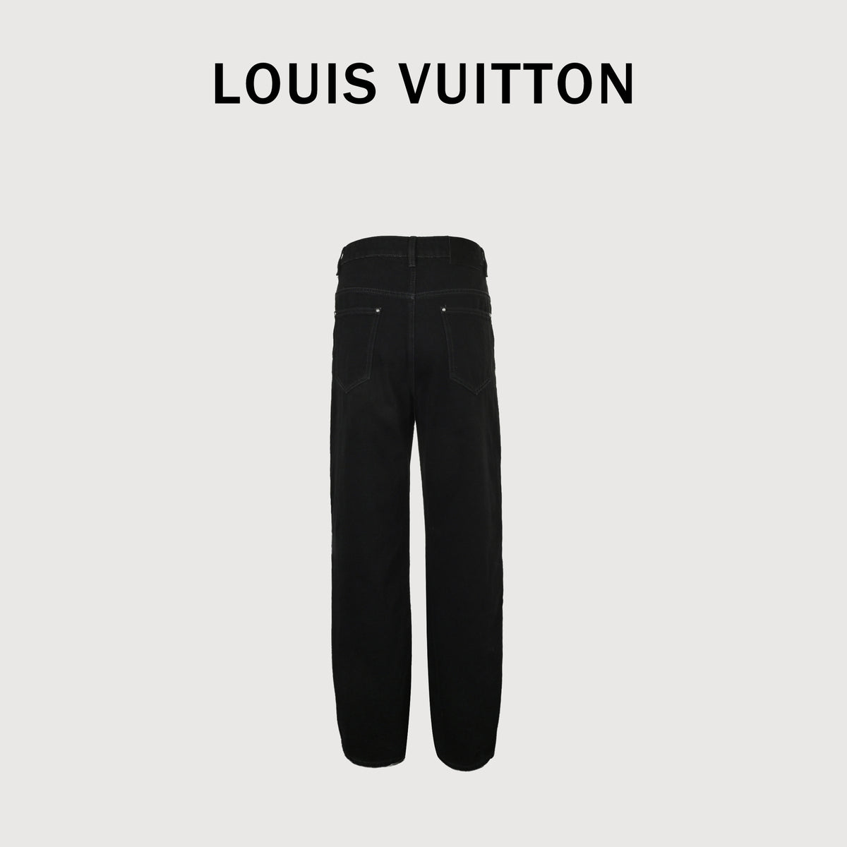 Louis Vuitton LV Laser Burn-Out Washed Destroyed Denim Jeans – Unisex NP7000108